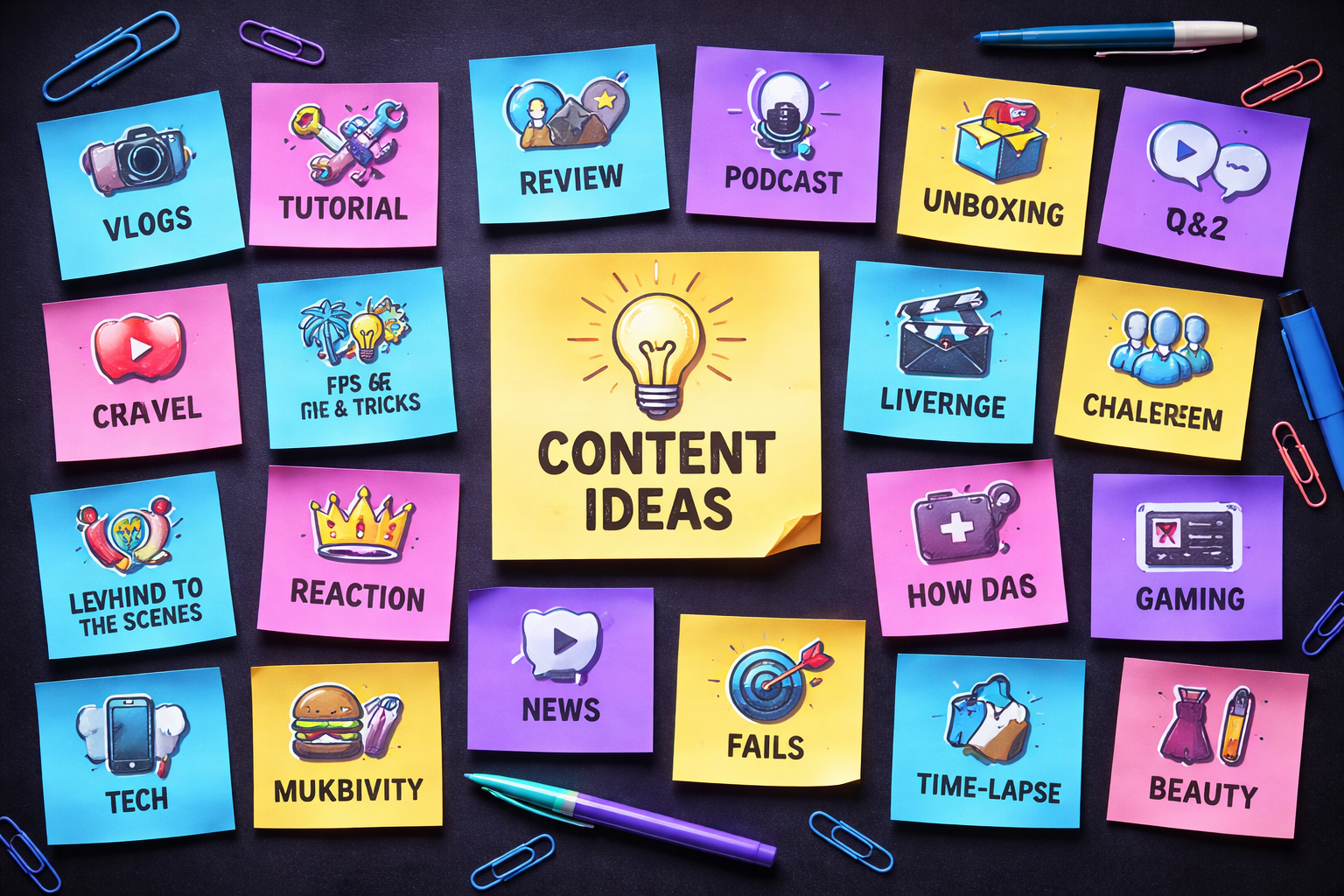 30 ideias para YouTube Shorts que estão bombando em 2026